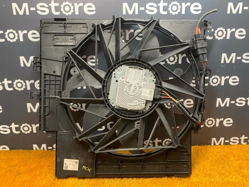 Вентилятор радиатора Bmw X3 2012 17427601176 F25 N20B20A