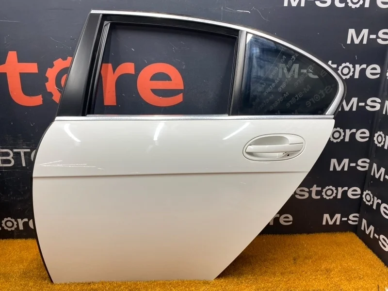 Дверь Bmw 7-Series 2008 41517202083 E65 N62B40A, задняя левая