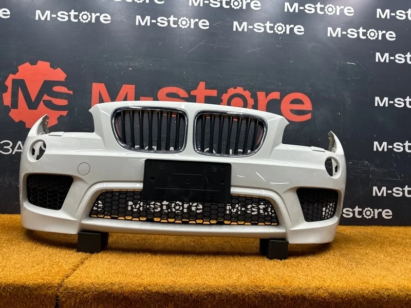 Бампер BMW X1 2011 51118050636 E84 N46B20B, передний