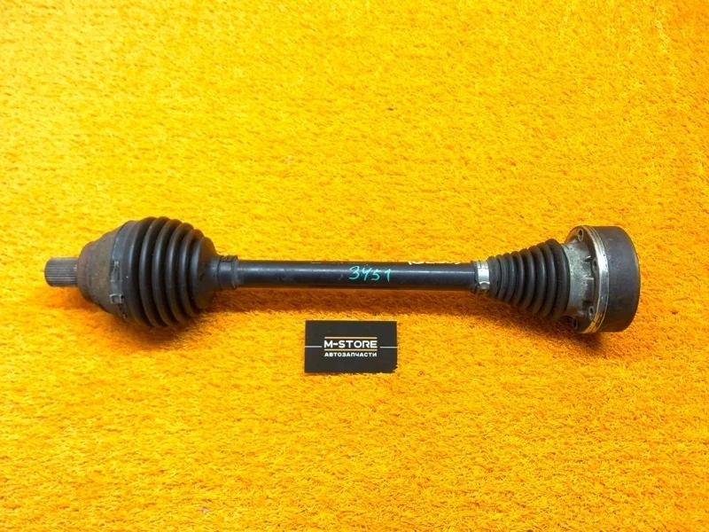 Привод Volkswagen Passat 2012 1K0407271LA B7 CAXA, передний левый