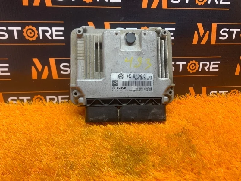 Блок управления ДВС Volkswagen Passat 2011 03C907309E B7 CAXA
