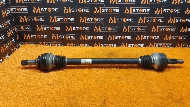 Привод Audi Q7 2011 7L8501201B 4LB CJTC, задний левый