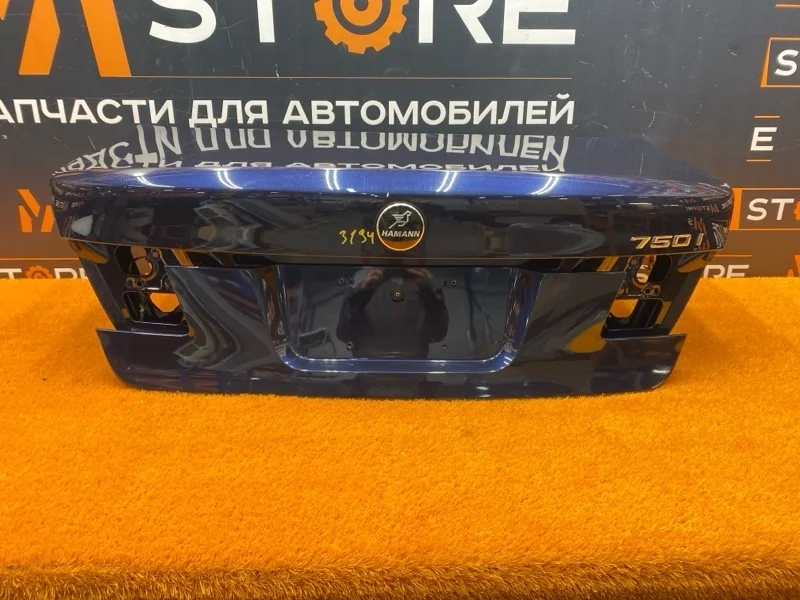 Крышка багажника Bmw 7-Series 2009 41627172332 F01 N63B44A