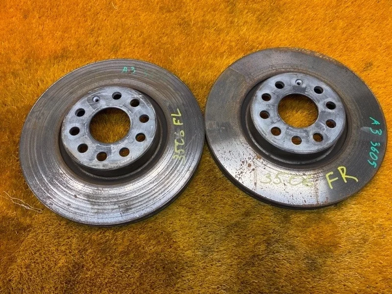 Диск тормозной Audi A3 2013 5Q0615301F 8V CJSB, передний