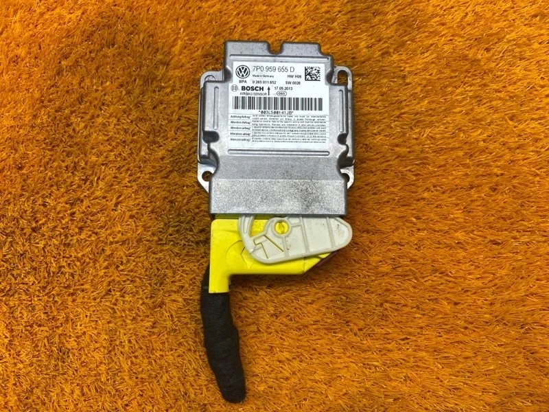 Блок управления Airbag Volkswagen Touareg 2013 7P0959655D 7P CGRA