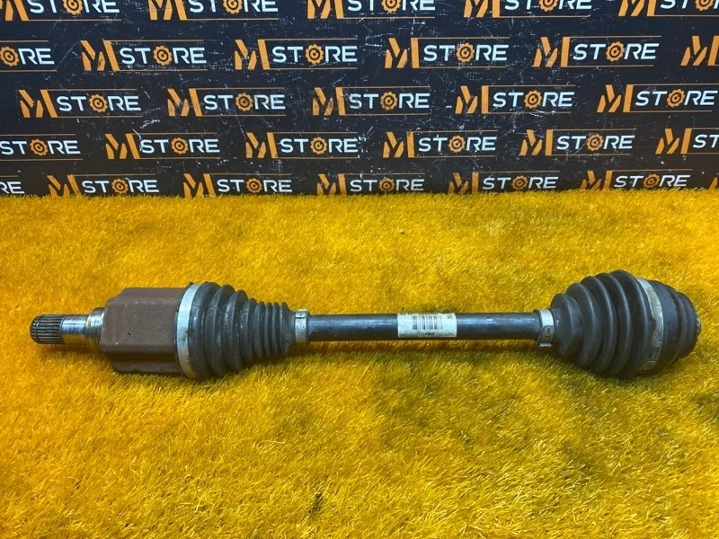 Привод Bmw X3 2013 7598027 F25 N47D20C, передний левый