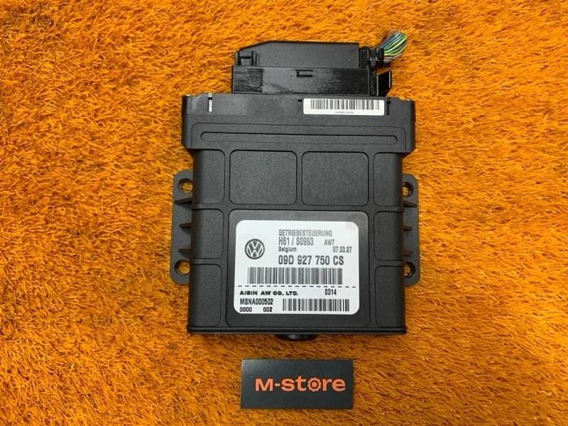 Блок управления АКПП Volkswagen Touareg 2007 09D927750CS 7L BAR