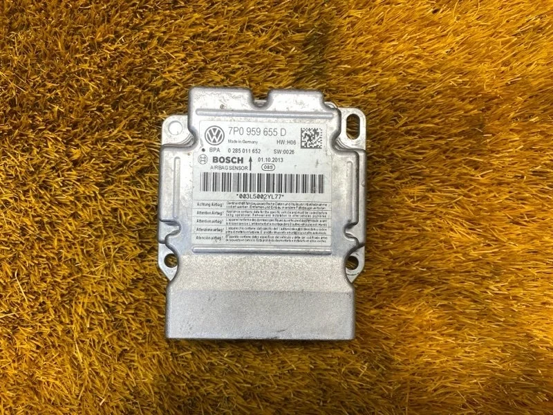 Блок управления Airbag Volkswagen Touareg 2013 7P0959655D 7P CGRA