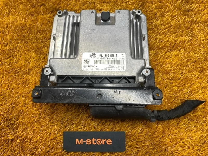 Блок управления ДВС Volkswagen Tiguan 2009 06J906026T 5N CAWB