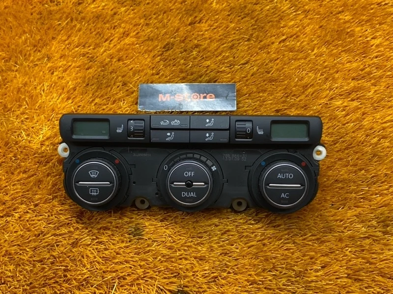 Блок управления климат-контролем Volkswagen Tiguan 2009 1K0907044DA 5N CAWB, передний