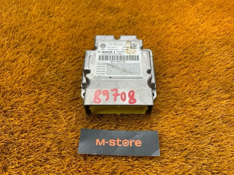 Блок управления Airbag Audi Q7 2011 7P0959655D 4LB CJT