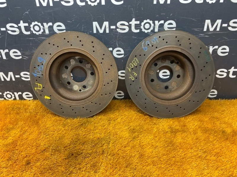 Диск тормозной Mercedes-Benz S-Class 2000 A2204210812 W220 113.941, передний