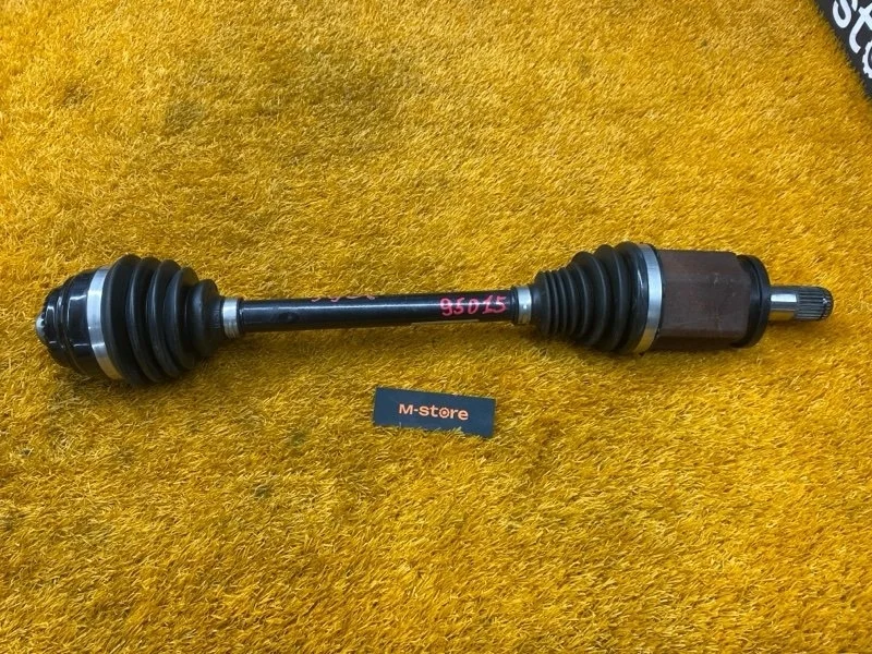 Привод Bmw X3 2013 7598027 F25 N47D20C, передний левый