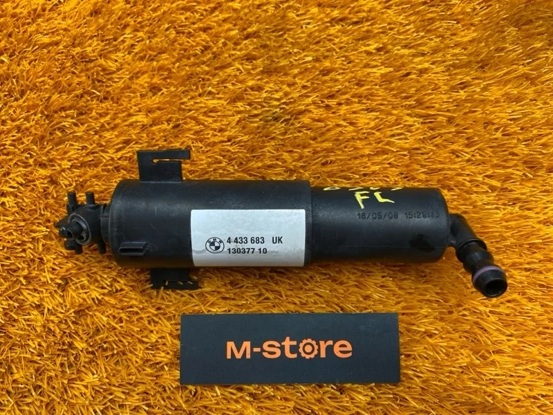 Форсунка омывателя фары Bmw X6 2008 4433683 E71 N54B30A, левая