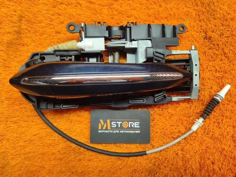 Ручка двери внешняя BMW 7-Series 2009 51217227504 F01 N63B44A, передняя левая