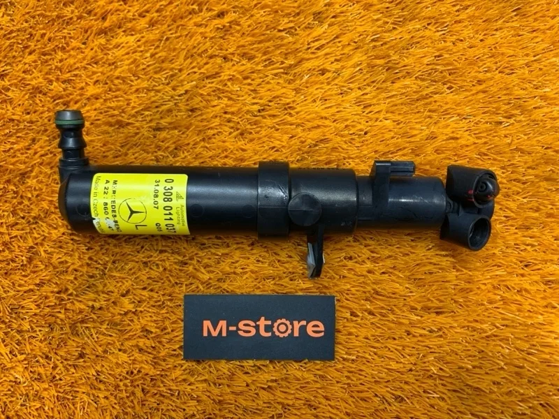 Форсунка омывателя фары Mercedes-Benz S-Class 2007 A2218600147 W221 272.965, левая