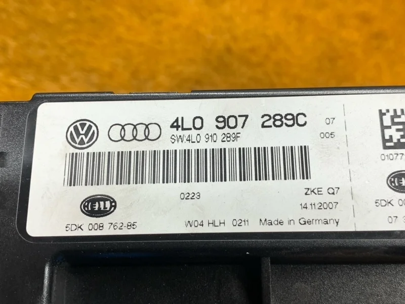 Блок комфорта Audi Q7 2007 4L0907289C 4LB BHK