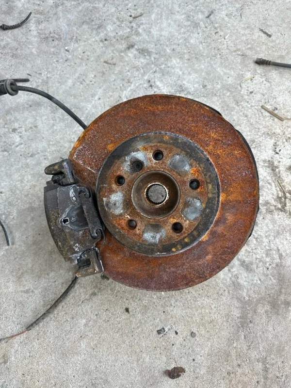 Ступица Bmw X3 2009 34113400151 E83 N47D20A, передняя правая