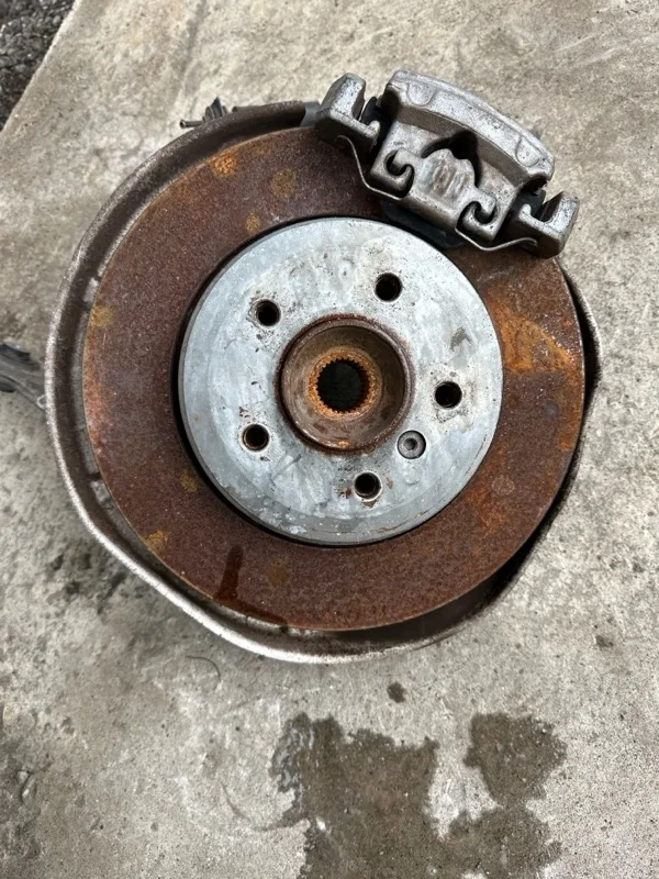 Ступица Bmw 5-Series 2009 34116864059 E60 N52B25A, задняя левая