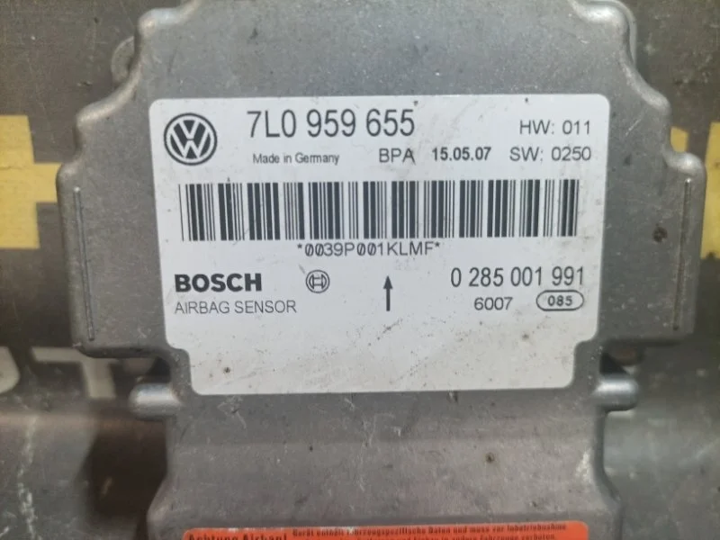 Блок управления Airbag Porsche Cayenne 2008 7L0959655 957 M55.01