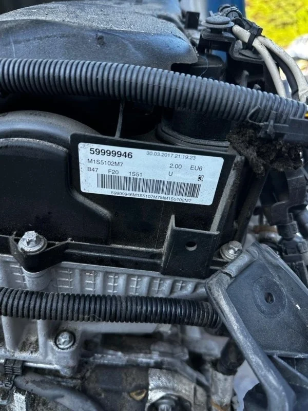 Двигатель BMW 1-Series 2017 11002455618 F20 B47D20A