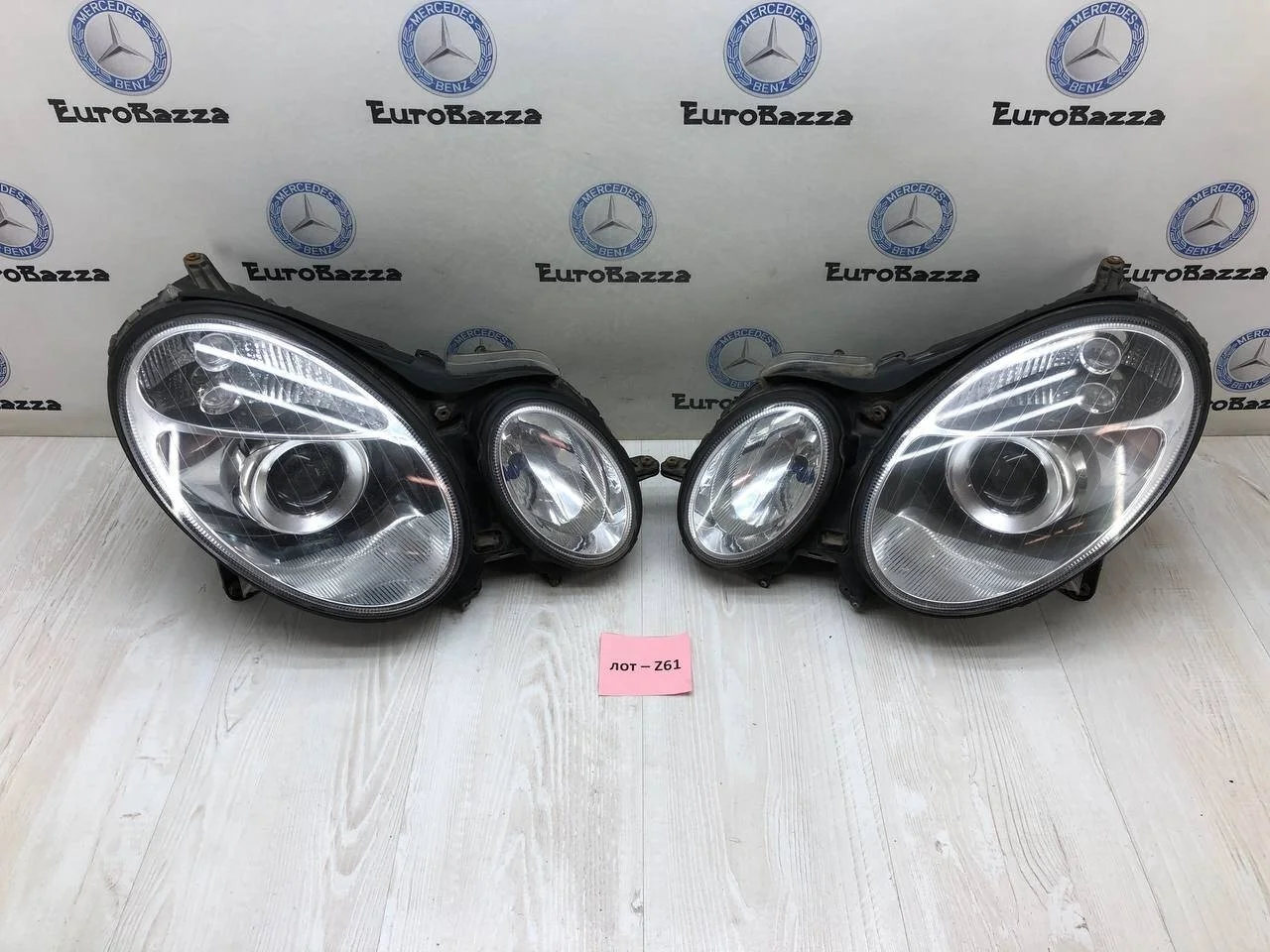 Фары ксеноновые Mercedes W211