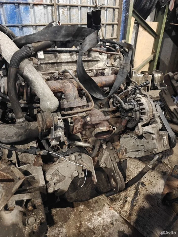 Двигатель в сборе с навесным фиат дукато 2,3 f1ae3