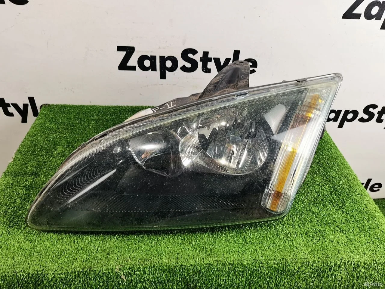 Фара левая ford focus 2 2004-2008 черная