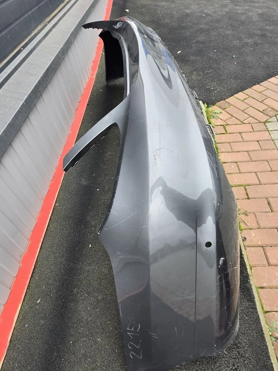 Бампер задний Mercedes-Benz C class W205 2014-2018