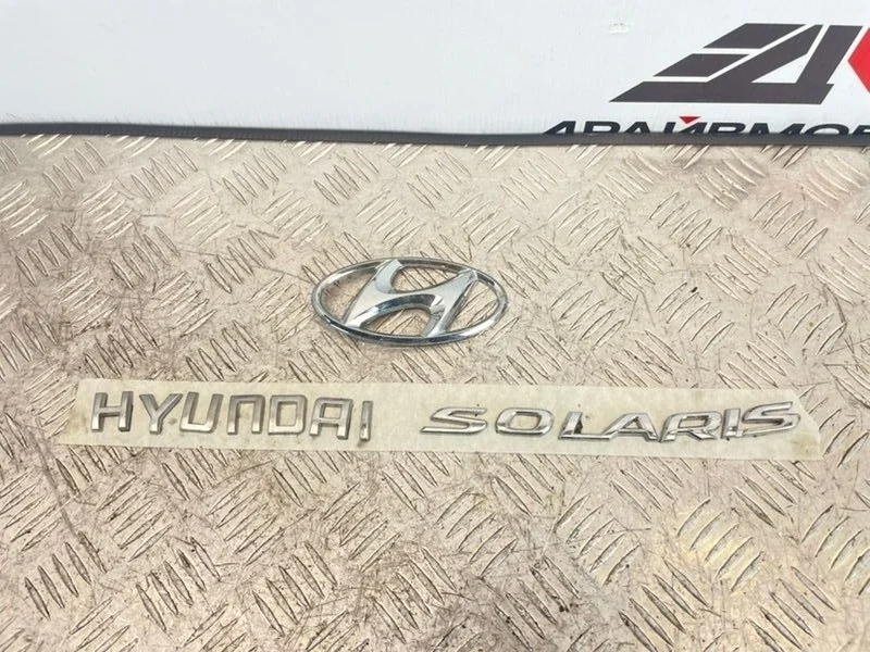 эмблема Hyundai Solaris 2014 RB G4FA