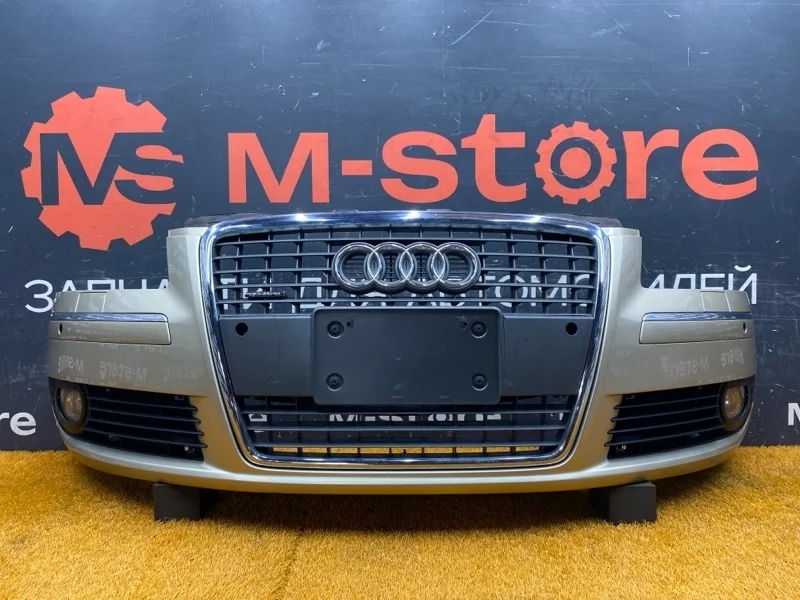 Бампер Audi A8 2005 4E0807105AA 4E/D3 BPK, передний