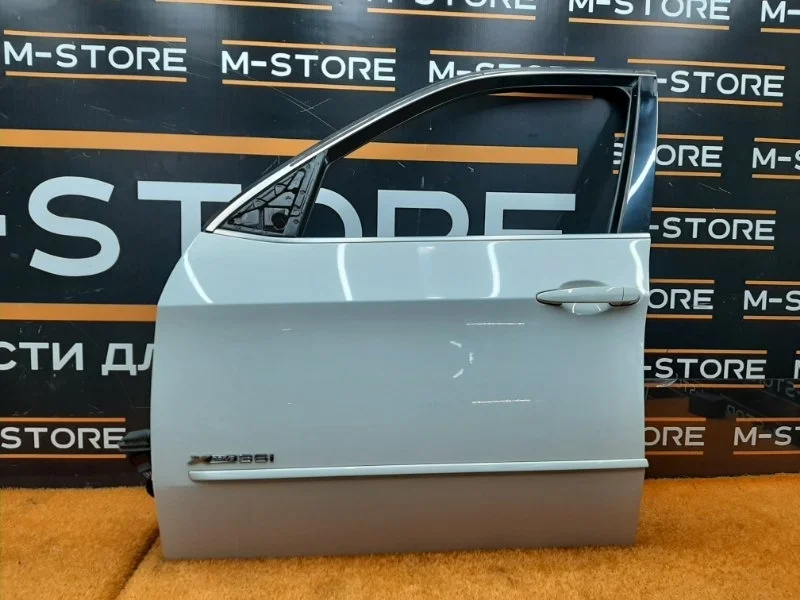 Дверь Bmw X5 2011 41517211423 E70 N55B30A, передняя левая