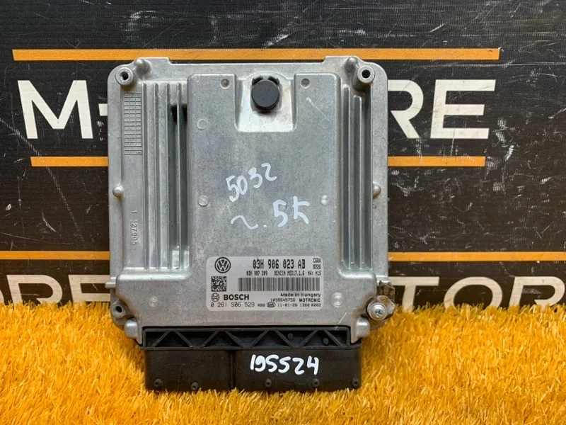 Блок управления двс Volkswagen Touareg 2012 03H906023AB 7P CGRA