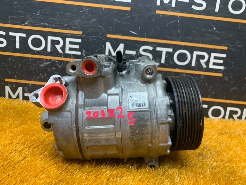Компрессор кондиционера Bmw X3 2011 64529211496 F25 N52B30A