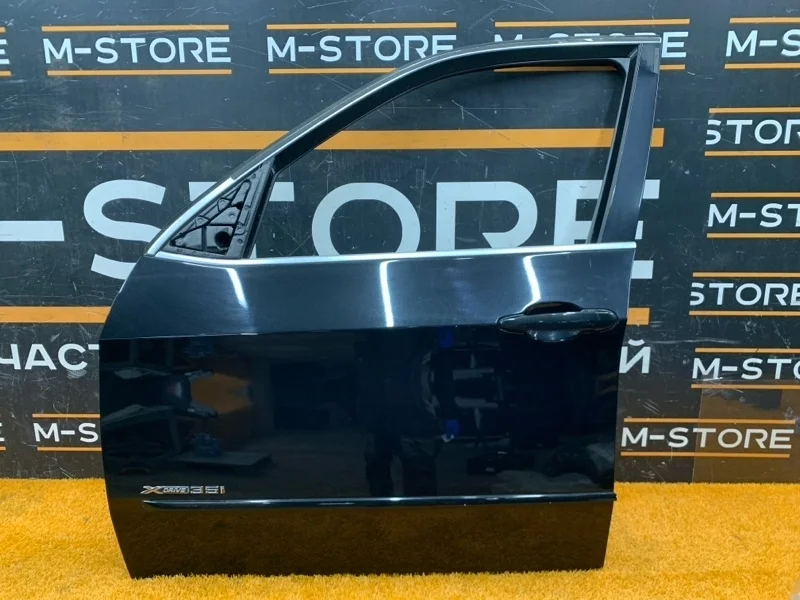 Дверь Bmw X5 2011 41517211423 E70 N55B30A, передняя левая