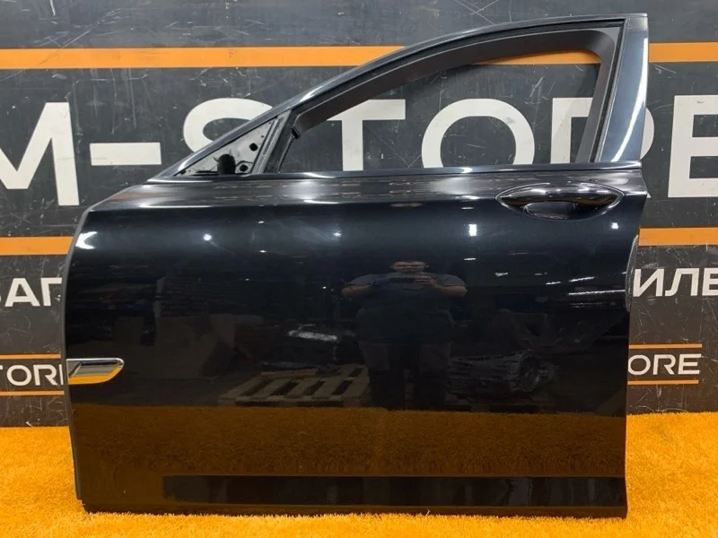 Дверь Bmw 7-Series 2012 41525A2A387 F01 N55B30A, передняя левая
