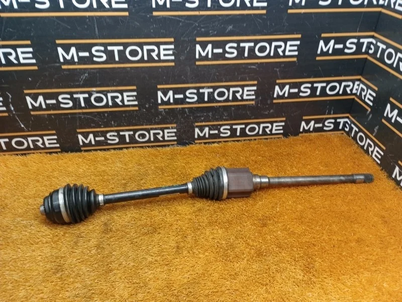 Привод Bmw X3 2012 31607598028 F25 N55B30A, передний правый