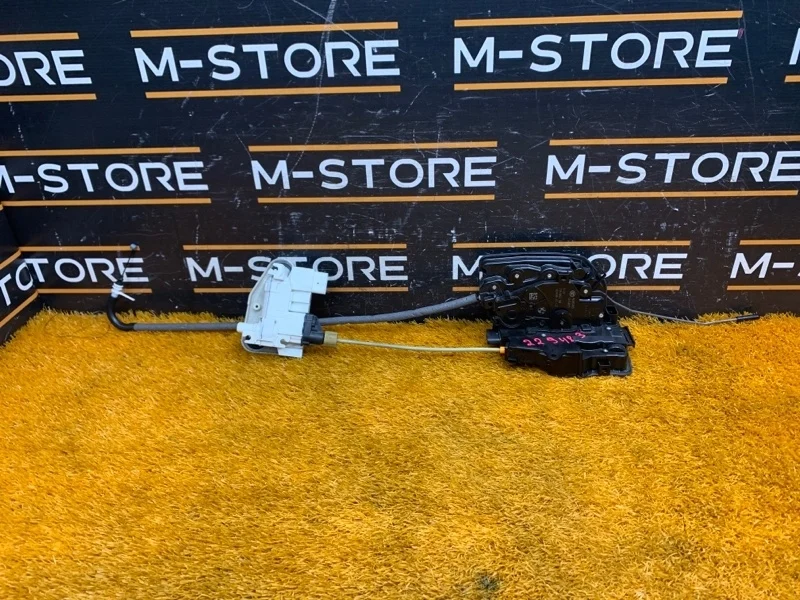 Замок двери Bmw X5 2014 51227281953 F15 N55B30A, задний левый