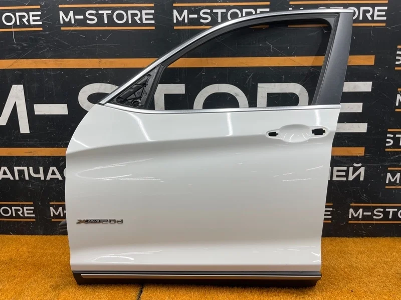 Дверь Bmw X3 2012 41517355803 F25 N47D20C, передняя левая