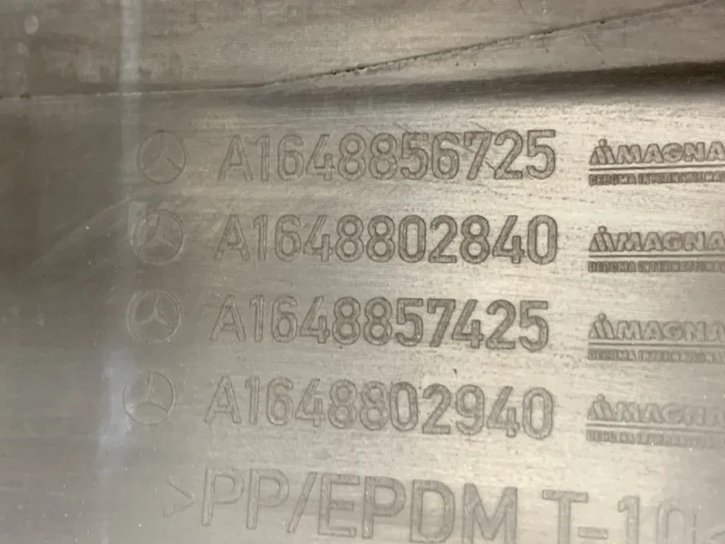 Бампер Mercedes-Benz M-Class 2011 A1648802940 W164 272.967, задний