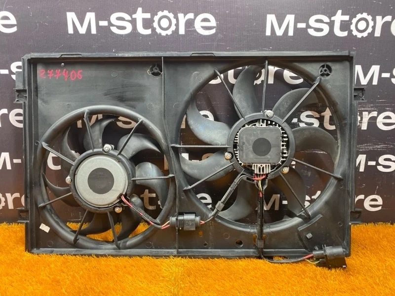 Вентилятор радиатора Volkswagen Passat 2012 1K0121207BB B7 CAX