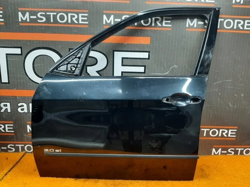 Дверь Bmw X5 2007 41517211423 E70 N52B30A, передняя левая