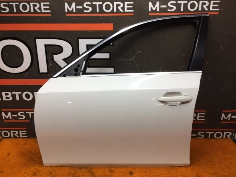 Дверь Bmw 5-Series 2007 41515A2A3A5 E60 N52B25A, передняя левая