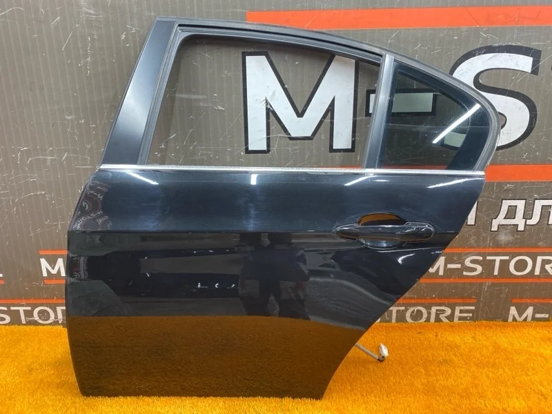 Дверь Bmw 3-Series 2008 41007203647 E90 N52B25A, задняя левая