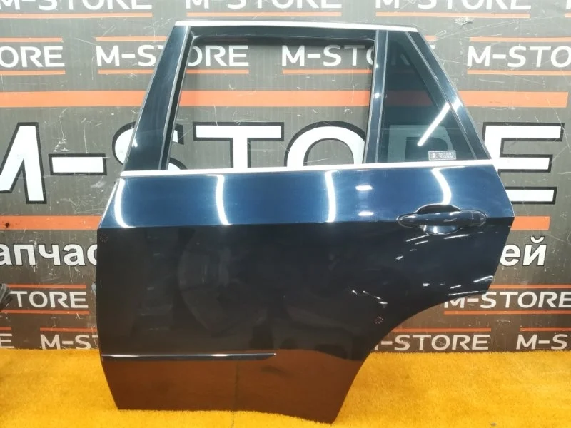 Дверь Bmw X5 2008 41527261481 E70 N52B30AF, задняя левая