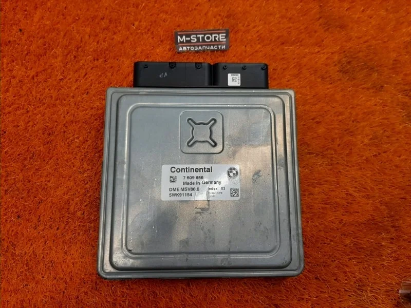 Блок управления двс Bmw X1 2010 7609656 E84 N52B30A