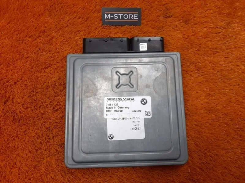 Блок управления двс Bmw 3-Series 2007 7581123 E90 N52B25A