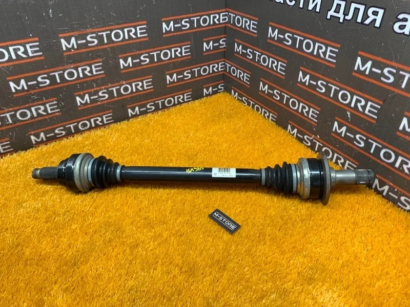 Привод Bmw 7-Series 2009 33207566087 F01 N63B44A, задний левый