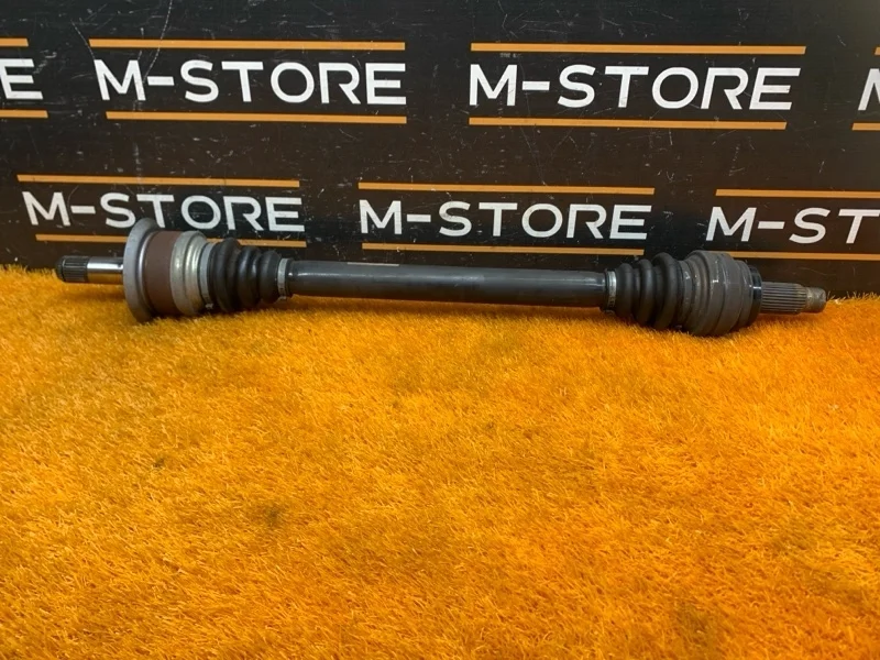 Привод Bmw X3 2011 33207598031 F25 N52B30A, задний левый