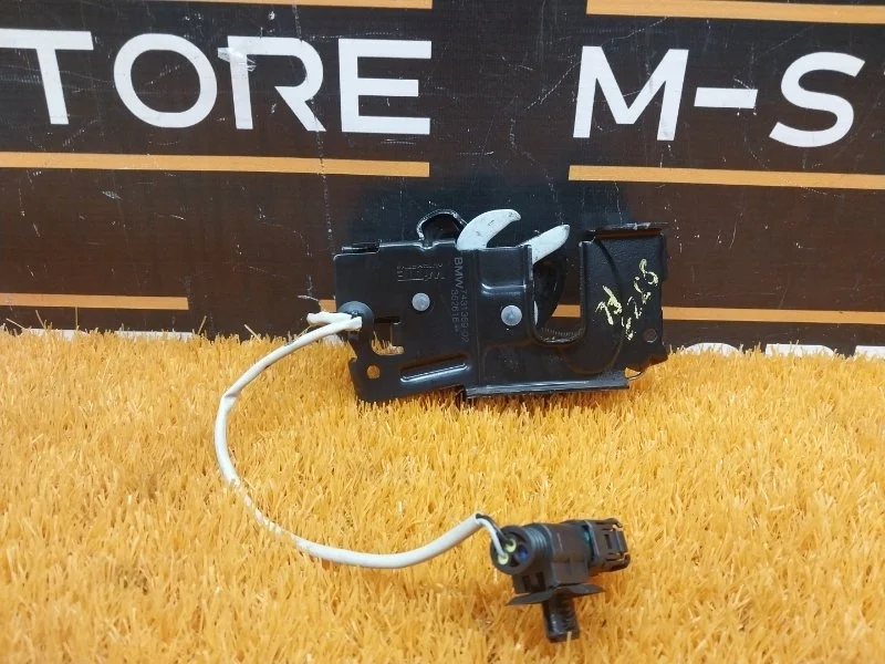 Замок капота Bmw X1 2016 7431369 F48 B47C20A, левый